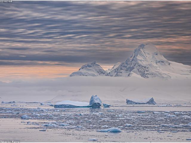 North in winter